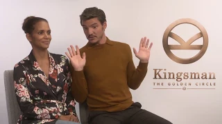 Halle Berry and Pedro Pascal on Elton John