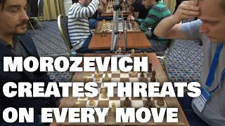 Setting traps all over the board | Morozevich - Nestor | French defence