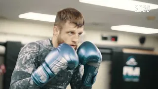 Calvin Kattar training boxing (2017-2022)