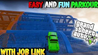 🔴Only 00.9387% Players Can WIN This IMPOSSIBLE Car Parkour Race in GTA 5!            [With JOB LINK]