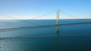 Mackinac Bridge Flight and New intro