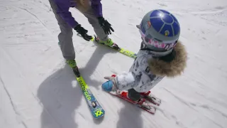 Teaching Your Kids to Ski: Using an Edgie Wedgie