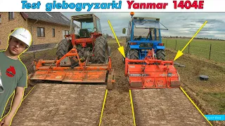 Yanmar RSB 1404 E tiller glebogryzarka | test maszyny