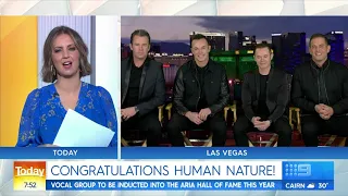 Human Nature Awarded Aria Hall of Fame, The Today Show