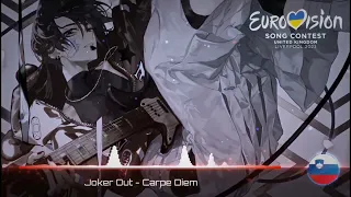 Joker Out  - Carpe Diem (Nightcore version) Slovenia 🇸🇮 [ESC 2023]