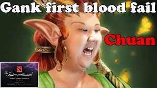 Dota 2 - Gank first blood fail : IG vs mouz #TI4