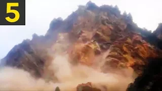 Top 5 Largest Landslides Caught on Video