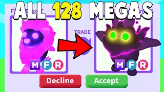 I traded for all 128 MEGA ULTRA RARE PETS in Adopt Me!