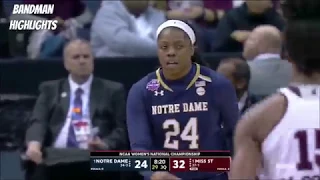 Notre Dame vs Mississippi State-Full Game Highlights/ 4.1.18 / NCAAW National Championship Game