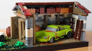 Lego Barn Find Porsche 911 from Forza Horizon 5 MOC