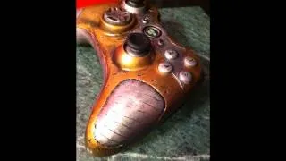 Gotham By Gaslight Inspired Xbox 360 controller. Steampunk!