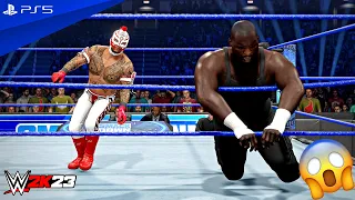 WWE 2K23 - Rey Mysterio vs. Omos - Full Match at SmackDown | PS5™ [4K60]