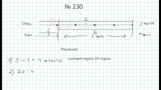 №230 / Глава 1 - Математика 5 класс Герасимов