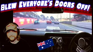 American Reacts to Bathurst - 41st to 3rd in 3 Laps! Ford XY GTHO