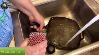 How To Clean A Cast Iron Grill Pan