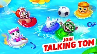 Talking Tom Pool - Puzzle Game Walkthrough Part 1 / Android iOS Gameplay HD