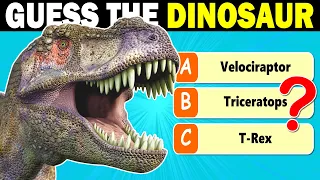 Guess the Dinosaur Quiz 🦕 (Learn 40 Dinosaurs)