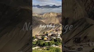 Beautiful Nako village in Himachal. #viral #himachal #mountains