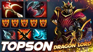 Topson Dragon Knight - Super Carry - Dota 2 Pro Gameplay [Watch & Learn]