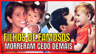 50 FAMOSOS QUE TIVERAM FILHOS QUE MORRERAM CEDO DEMAIS, CRIANÇAS OU MUITO JOVENS! 😭