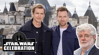 Ewan McGregor & Hayden Christensen on George Lucas