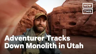 Amateur Adventurer Tracks Down Mysterious Utah Monolith | NowThis