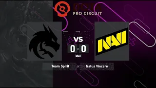 Team Spirit vs. Natus Vincere - DPC EEU 2023 Tour 2: Division I | BO3 @4liver