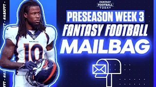 LIVE Mailbag!, Answering Emails, YouTube Q&A, + Latest News! | 2023 Fantasy Football Advice