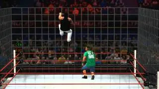 WWE2K14 Extreme Rules Sims - John Cena vs. Bray Wyatt (Steel Cage Match)