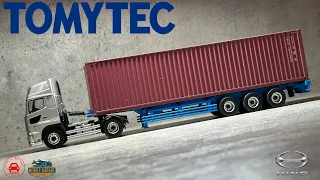 1/64 トミカ Tomica Limited Vintage Neo LV-N292a Hino Profia Tractor + 40ft Container Trailer