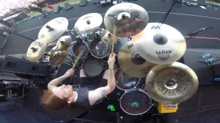 Sylosis - Servitude Drum Cam - Hellfest, 2015