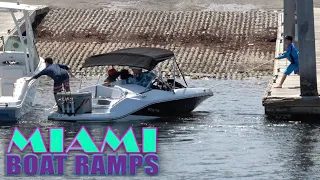 Don't Hit My Boat Bro!! | Miami Boat Ramps | Boynton Beach
