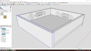 Присадка крепежей в SketchUp с помощью плагина ABF solutions