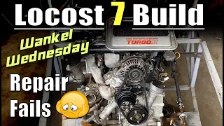 Wankel Wednesday - New Parts And New Problems On My RX7 FC Turbo Rotary Engine.