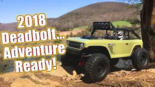 RC Trail Truck Favorite Gets A 2018 Overhaul! - Axial SCX10 II Deadbolt Running & Review | RC Driver