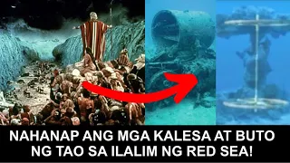 ANG PATUNAY NA TOTOO ANG PAGHATI NI MOSES NG DAGAT! | NAKITA ANG MGA KALESA SA RED SEA!