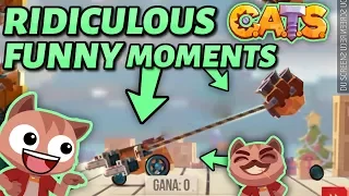 C.A.T.S RIDICULOUS FUNNY MOMENTS & BEST BATTLES Crash Arena Turbo Stars