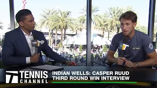 Casper Ruud Talks Remodeling His Home and Game Approach | Indian Wells 3R