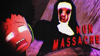 THE SCARIEST HORROR GAME EVER ! | NUN MASSACRE ( Definitive Edition )