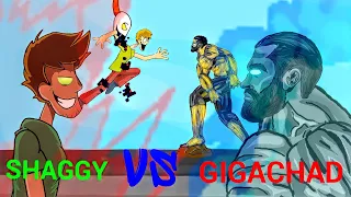 GIGACHAD VS. SHAGGY | EPIC BATTLE | Animation.