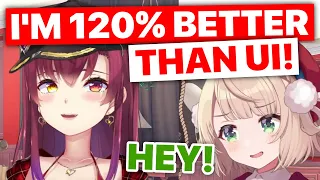 Marine 120% Better Than Ui-mama At Games (Shigure Ui & Houshou Marine / Hololive) [Eng Subs]