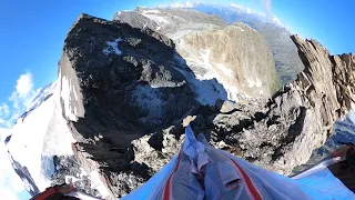 Fly with Géraldine Fasnacht from the Aiguille de Bocheresse, Wallis, Switzerland