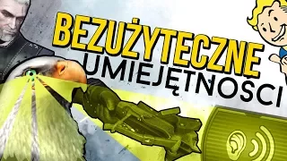 5 bezużytecznych umiejętności z gier