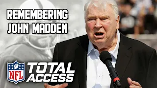 "Coach, broadcaster, innovator." Reacting to John Madden's Passing