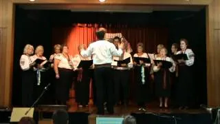 Ukrainian Community of Qld Choir - Za Bajrakom Bajrak.mpg. Item 2 of 9.