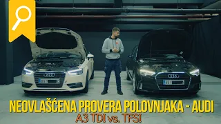 Neovašćena provera polovnjaka - AUDI A3  1.6 TDI vs. 1.5 TFSI