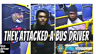 MTA Bus Driver Attacked By 3 Men In New York