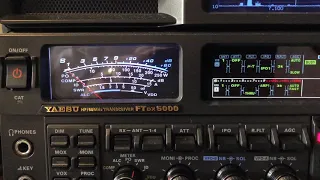 Yaesu FTdx5000MP: Pulling a weak station out of the noise