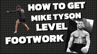 How to get Mike Tyson LEVEL FOOTWORK!! (Drill and Demo)