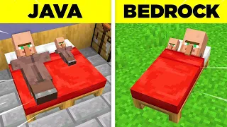 🔥โคตรเจ๋ง!!【"50 สิ่งที่ต่างกันระหว่างJava และ Bedrock!!"】| (Minecraft Java VS Bedrock)